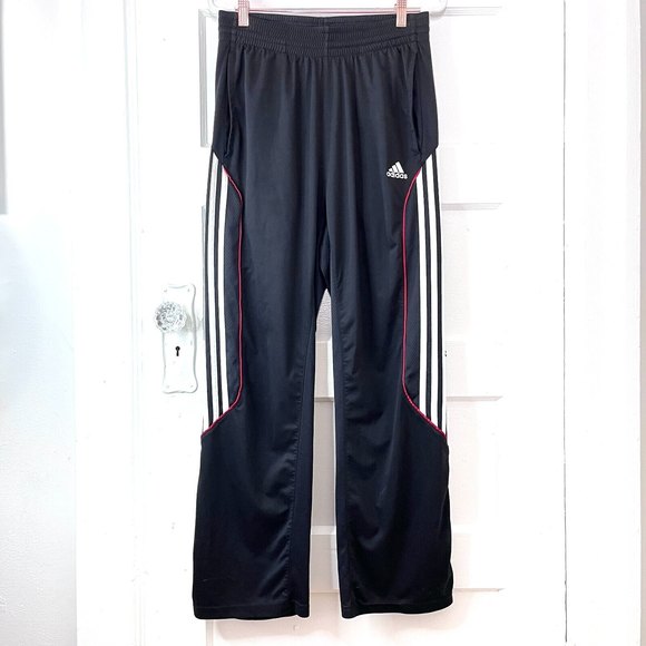 adidas Other - Adidas Track Pants Mens Small S Black White and Red Lightweight